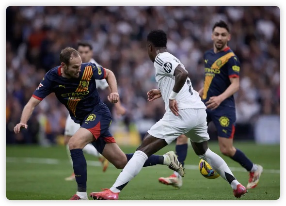 莫德里奇世界波維尼修斯破門 皇馬2-0赫羅納追平榜首